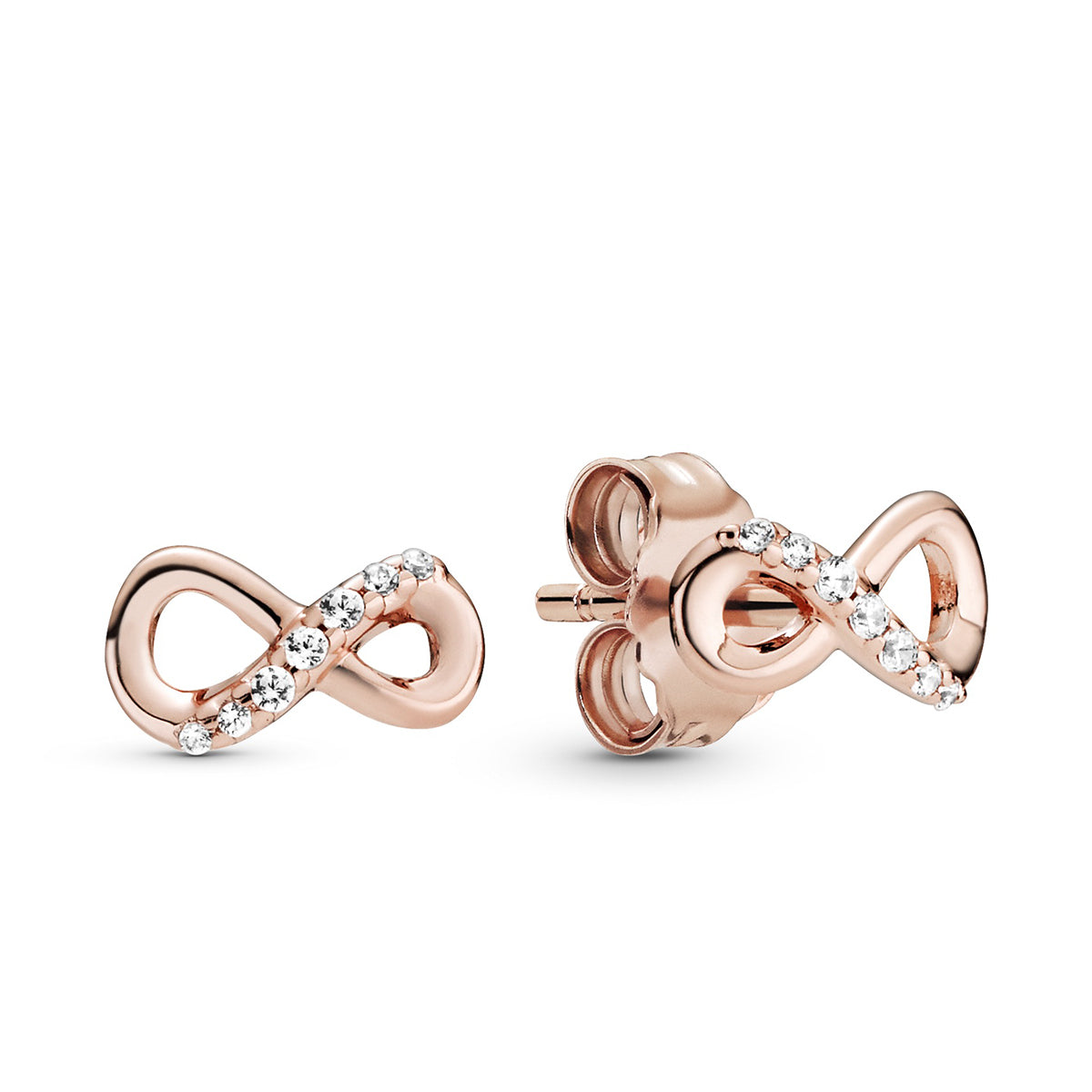 Pandora Sparkling Infinity Stud Earrings