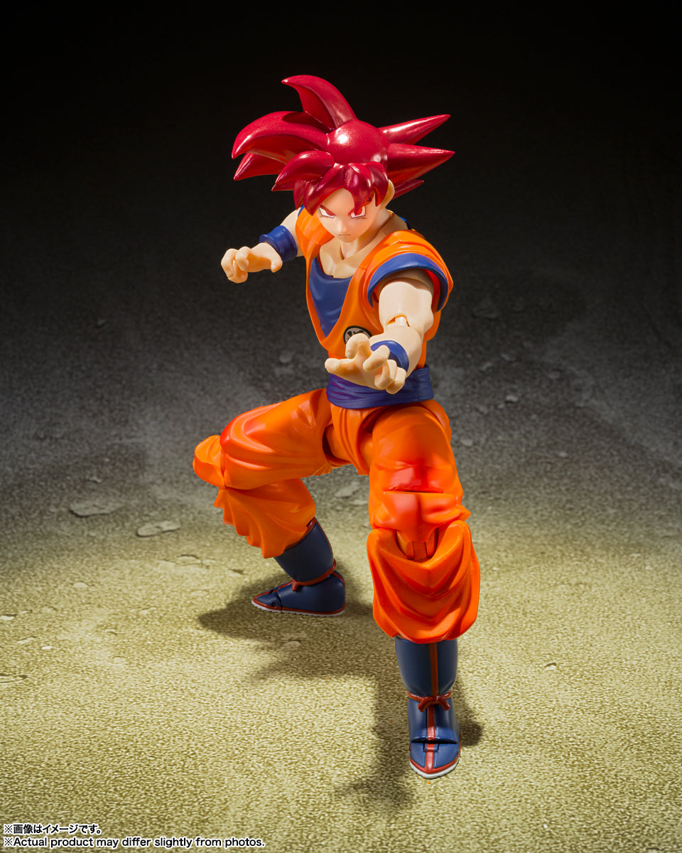 S.H.Figuarts Super Saiyan God Son Goku -Saiyan God Instilled with the Light of Righteous Hearts-