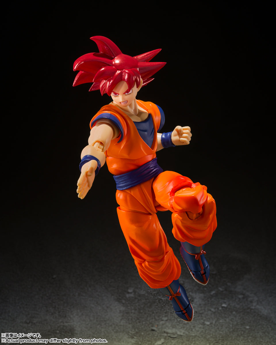S.H.Figuarts Super Saiyan God Son Goku -Saiyan God Instilled with the Light of Righteous Hearts-