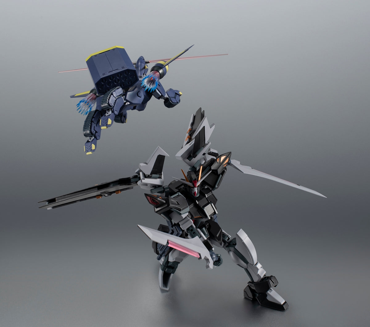 The Robot Spirits GAT-X105E + AQM/E-X09S Strike Noir Gundam ver. A.N.I.M.E.