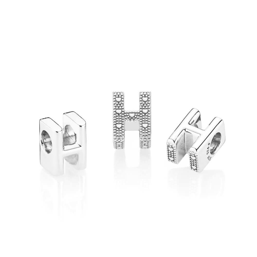 Pandora  Letter H Charm