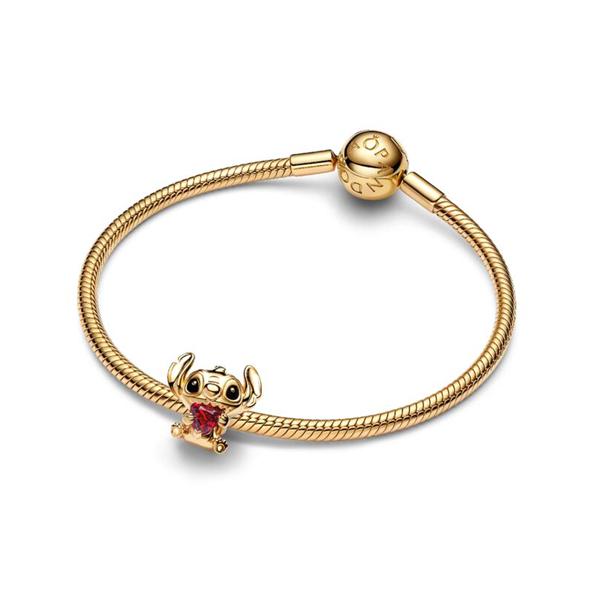 Pandora Disney Stitch Heart Charm