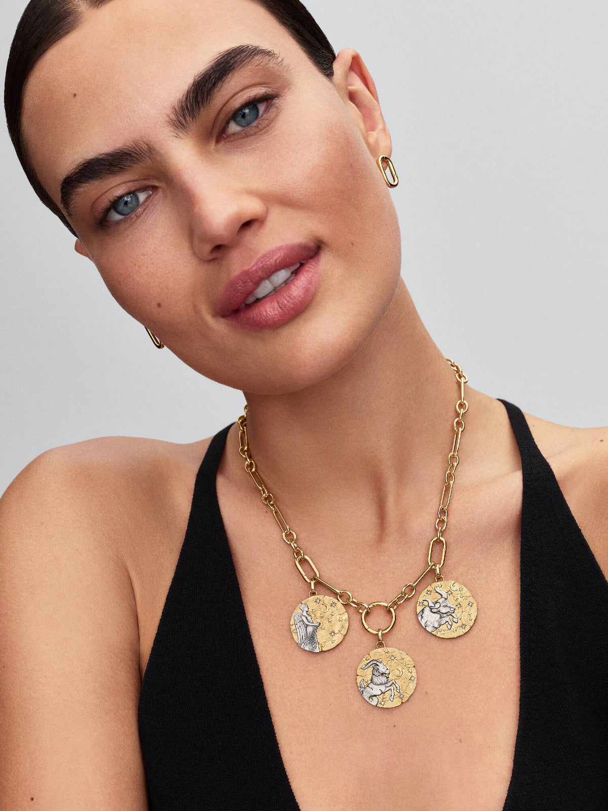 Pandora Taurus Zodiac Oversized Medallion Charm