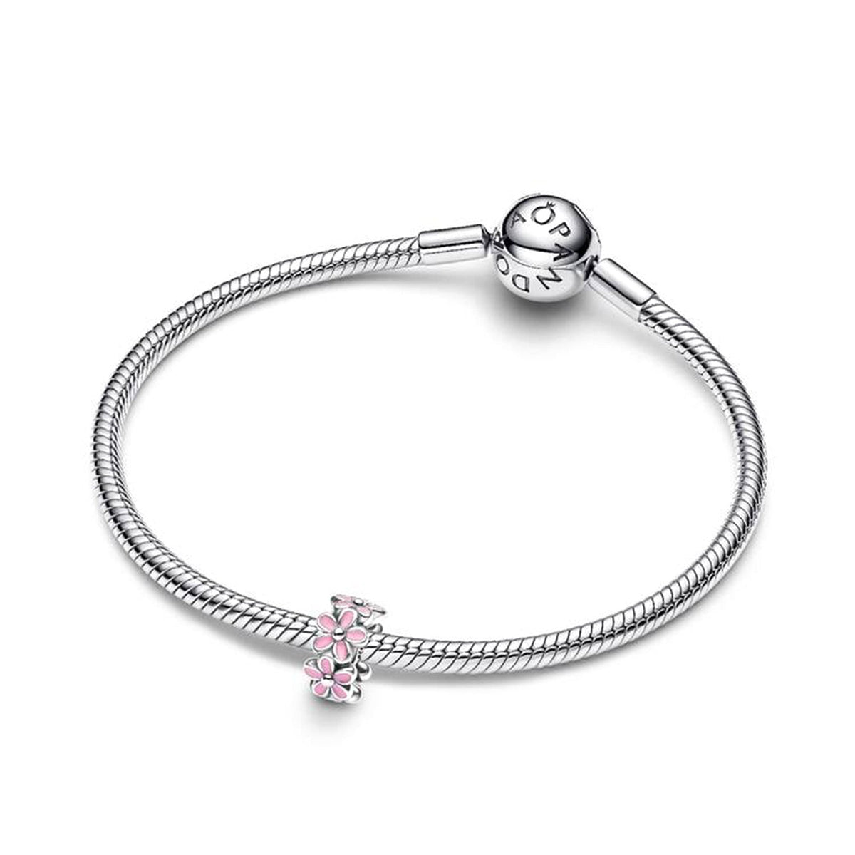 Pandora Pink Daisy Spacer Charm