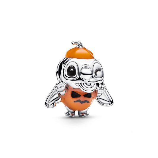 Pandora Disney Stitch Halloween Pumpkin Charm