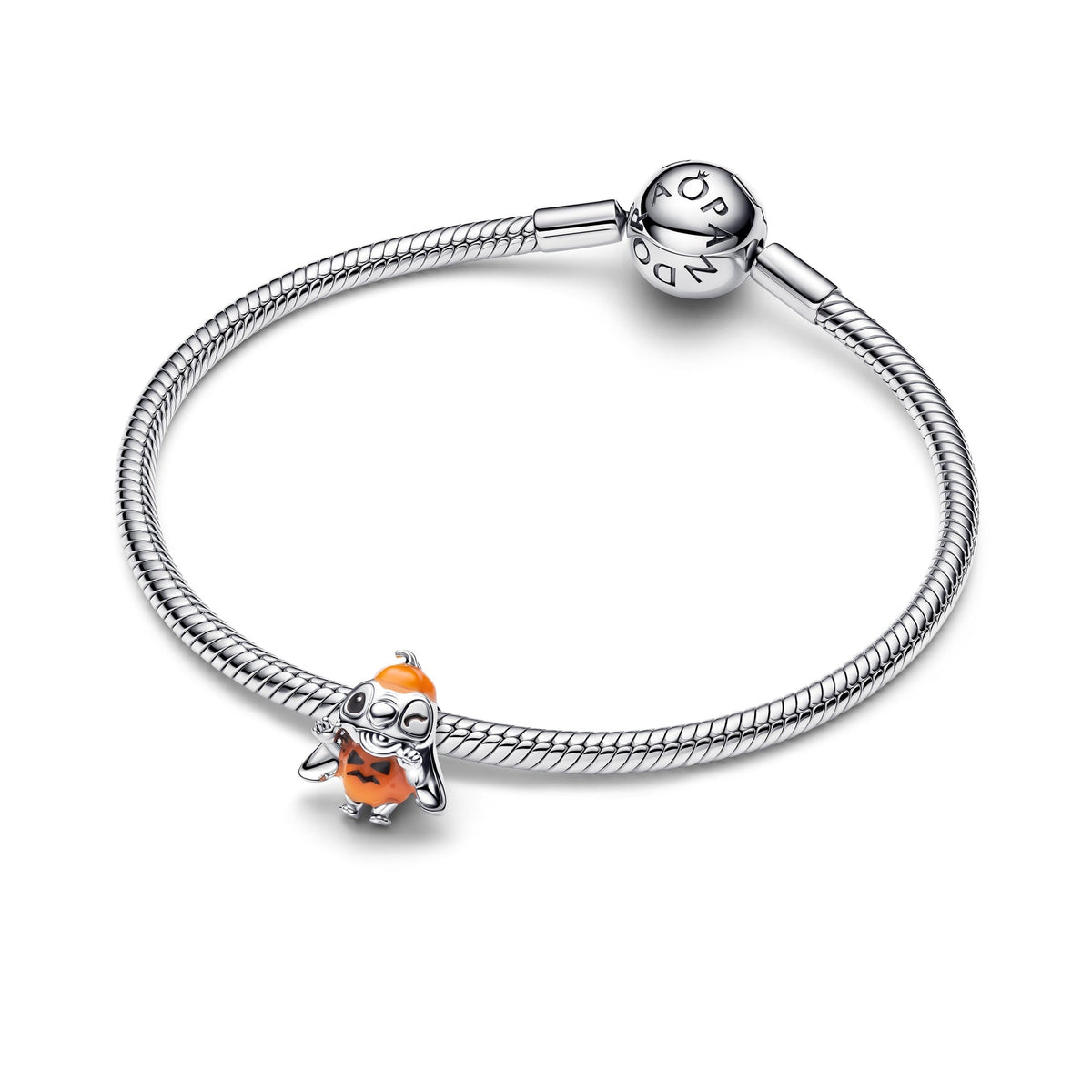 Pandora Disney Stitch Halloween Pumpkin Charm