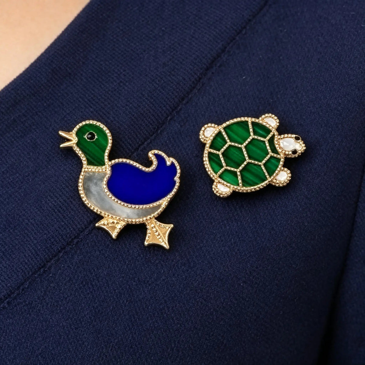 Van Cleef & Arpels Lucky Animals collection turtle brooch