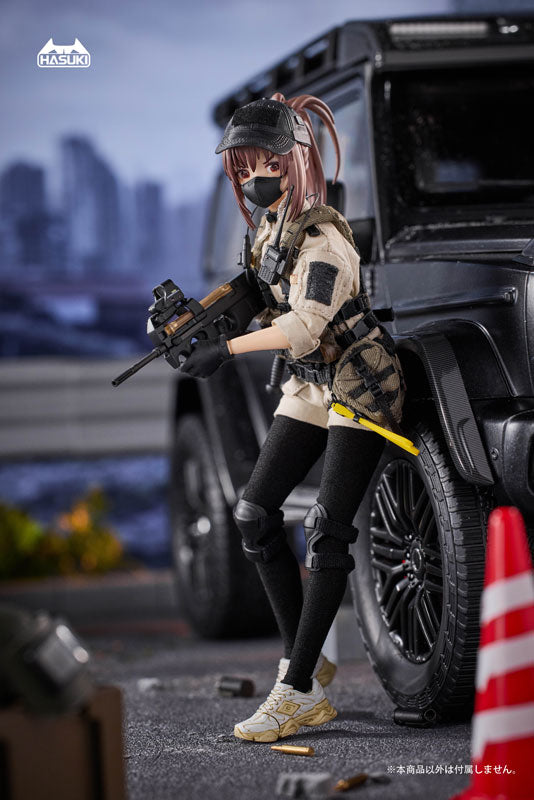 Pocket Art Series PA006 Security Hiyo Reizei 1/12 Action Figure