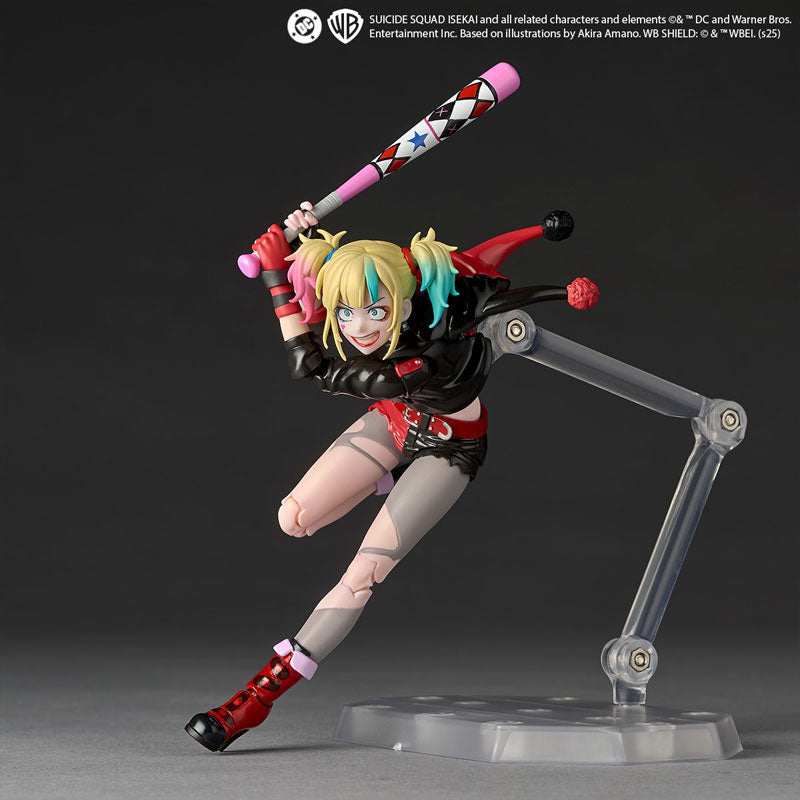 Revoltech Amazing Yamaguchi Harley Quinn Suicide Squad Isekai Ver.