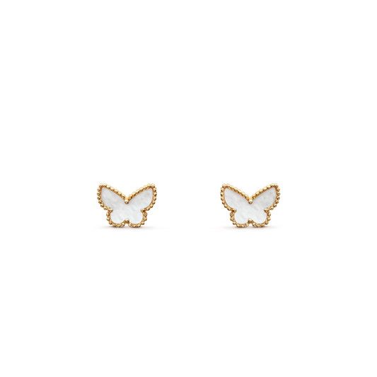 Van Cleef & Arpels Sweet Alhambra Butterfly Earrings