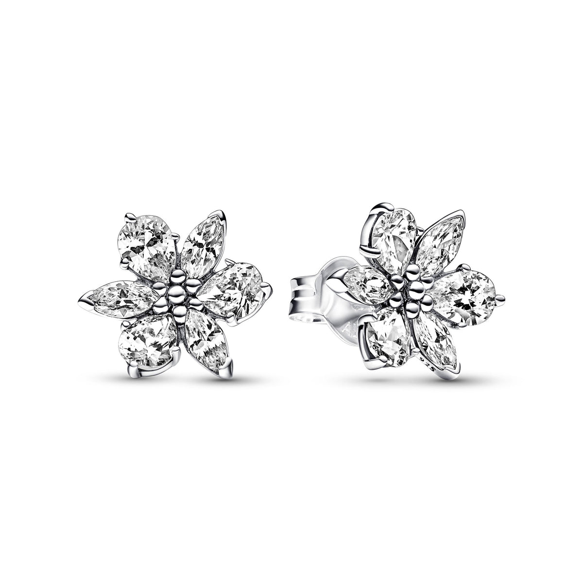 Sparkling Herbarium Cluster Stud Earrings