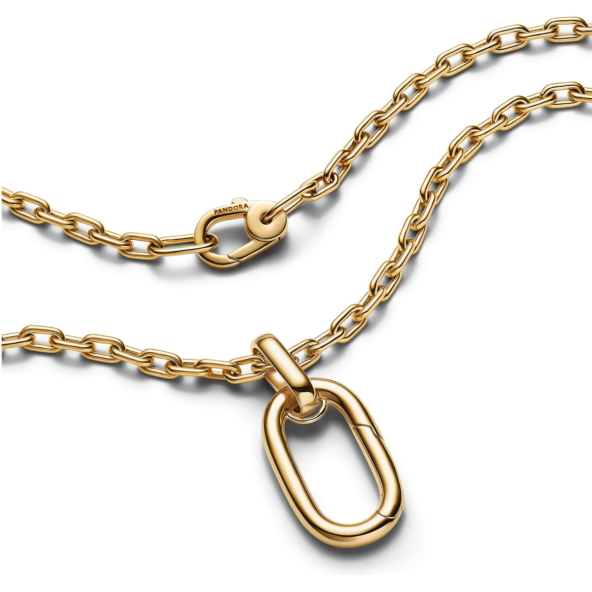 Pandora Openable Large Link Pendant Necklace