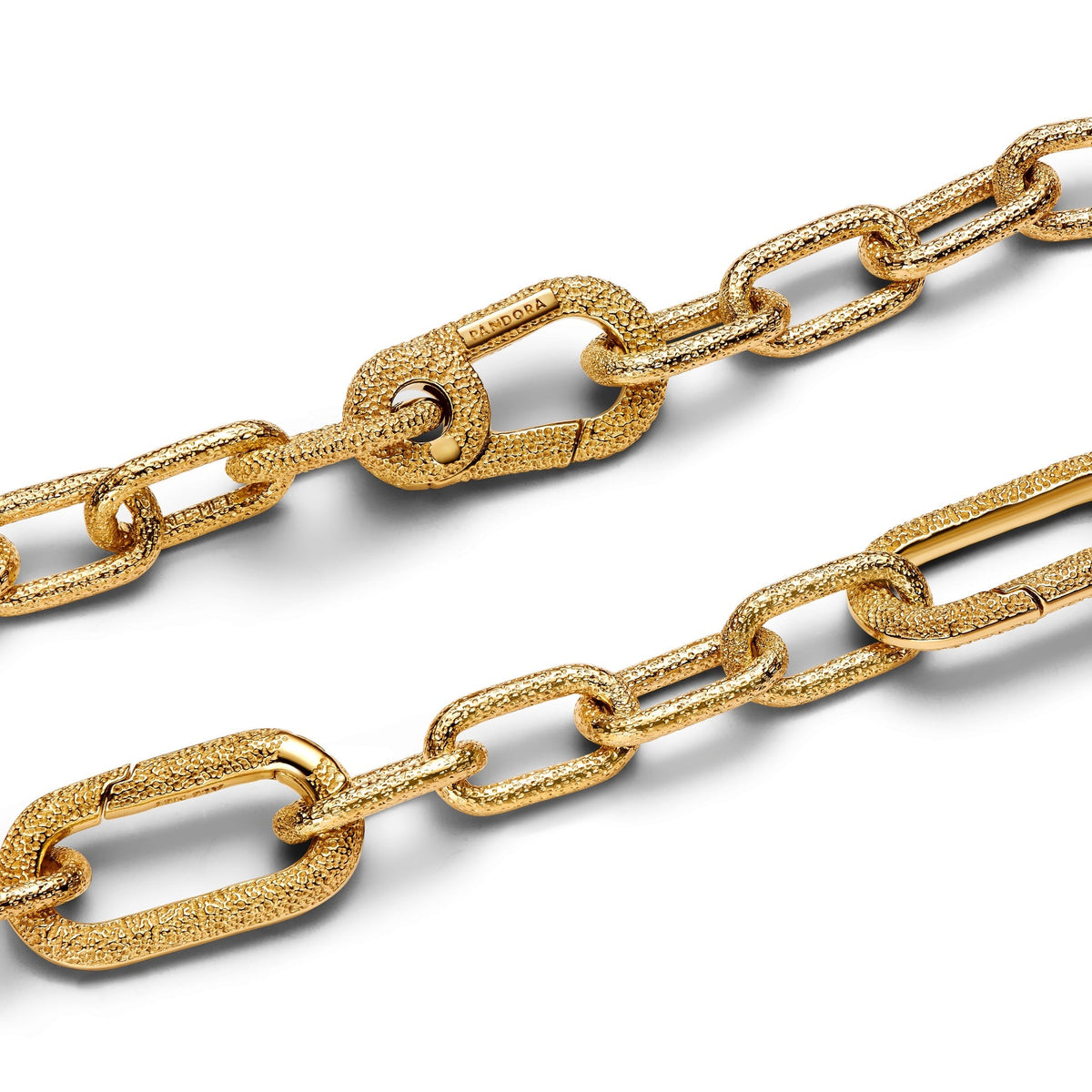 Pandora Textured Small-Link Chain Bracelet