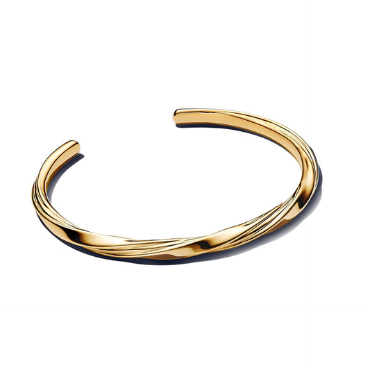 Pandora Twisted Open Bangle