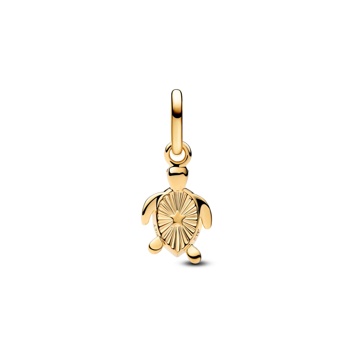Pandora Green Turtle Mini Dangle Charm