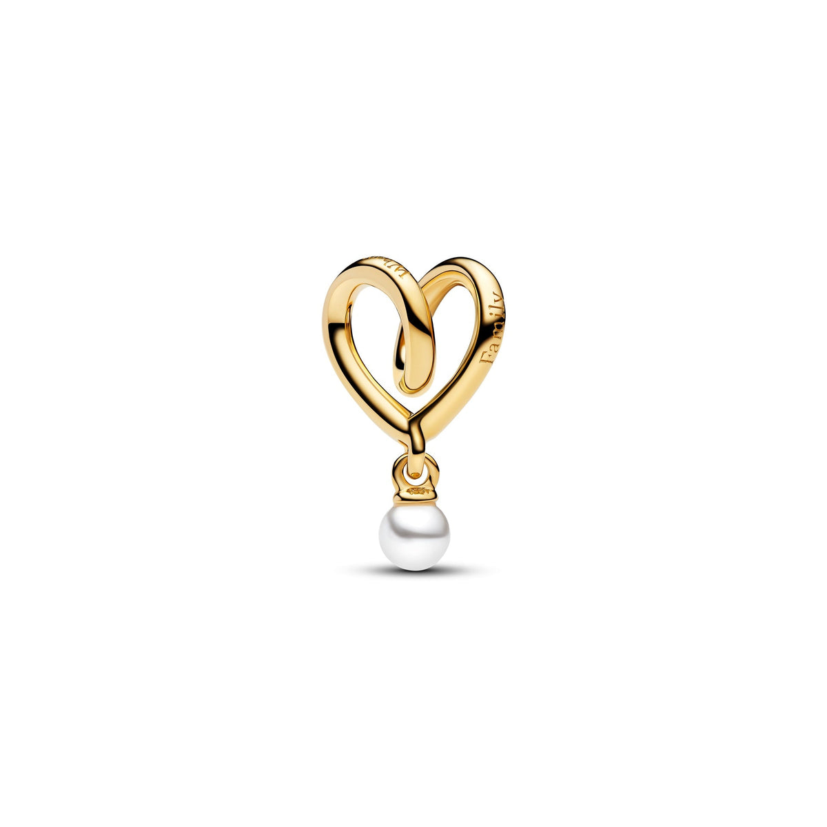 Pandora Wrapped Heart Charm