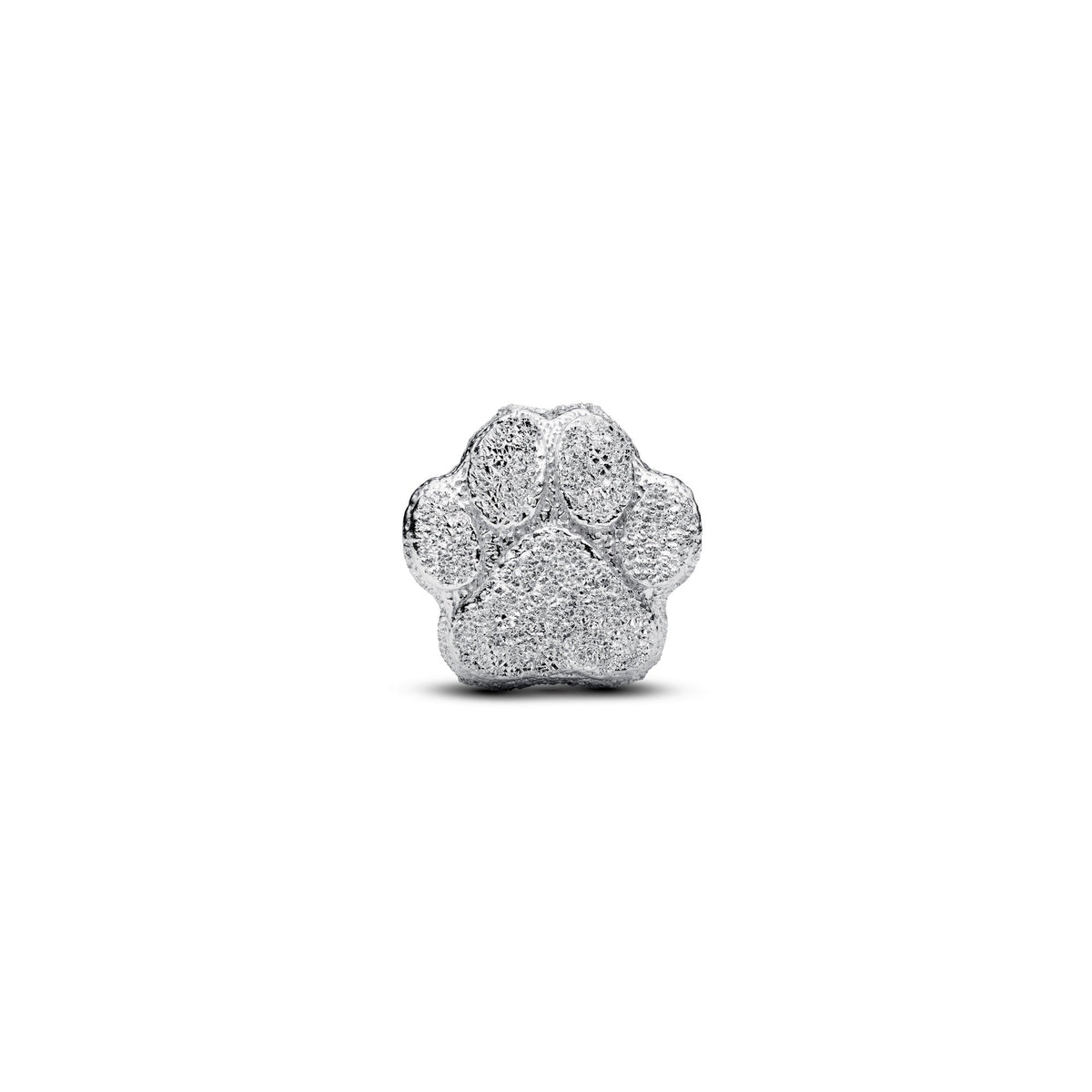 Pandora Textured Paw Mini Charm