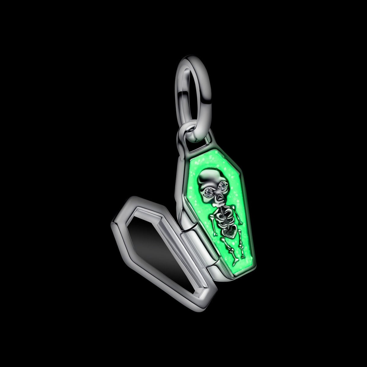Pandora Openable Glow-in-the-dark Coffin Charm