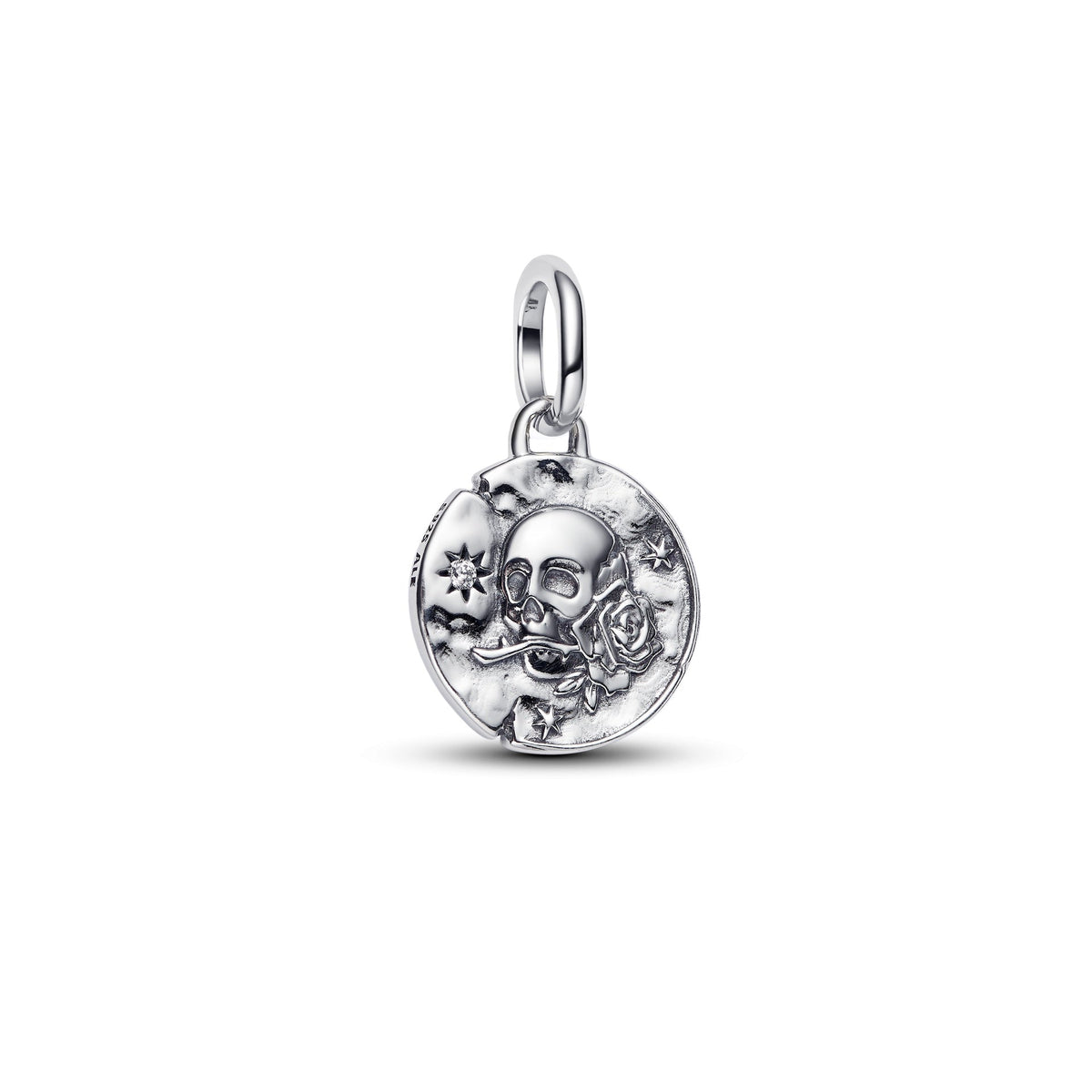 Pandora Skull Medallion Charm