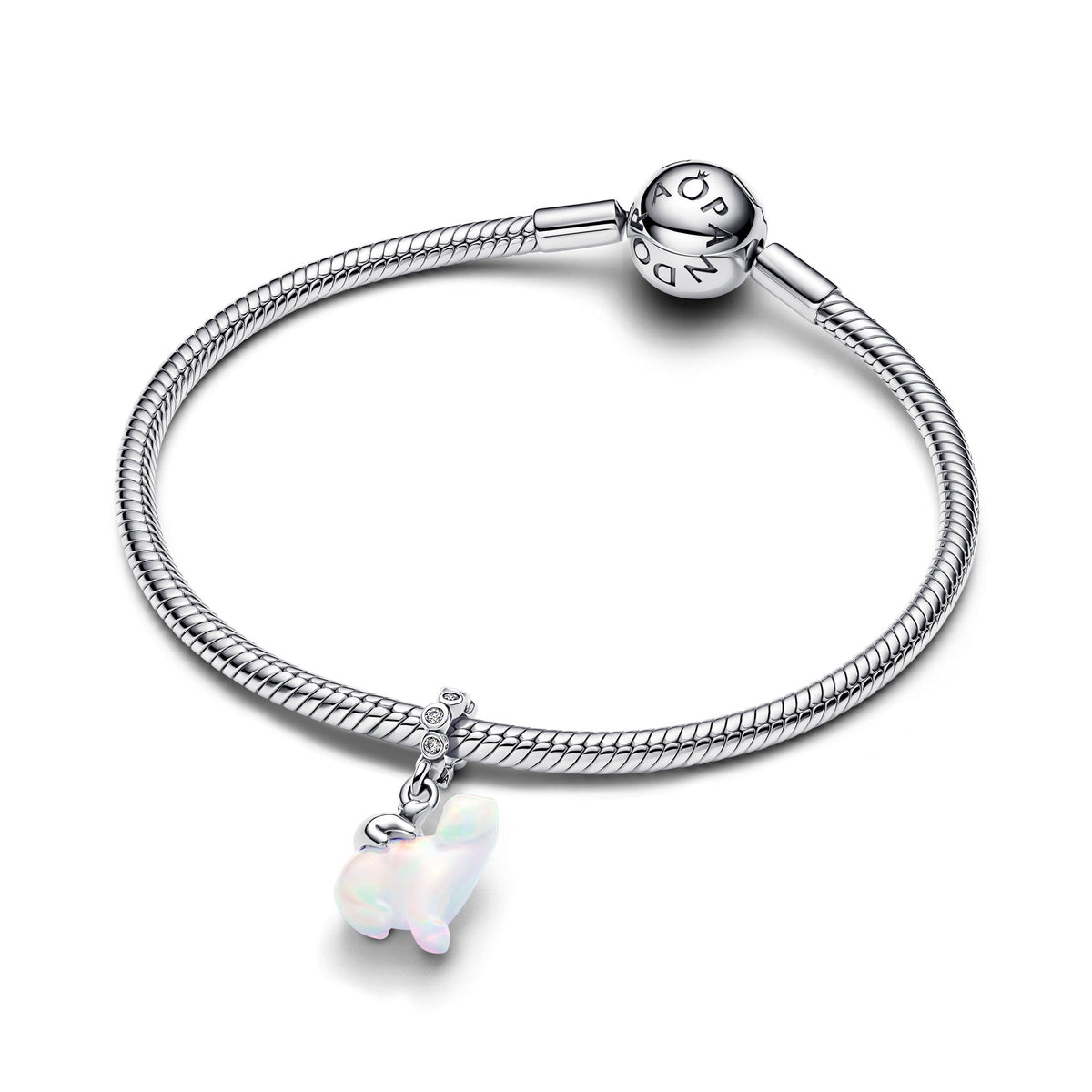 Pandora Polar Bear Mother & Cub Dangle Charm