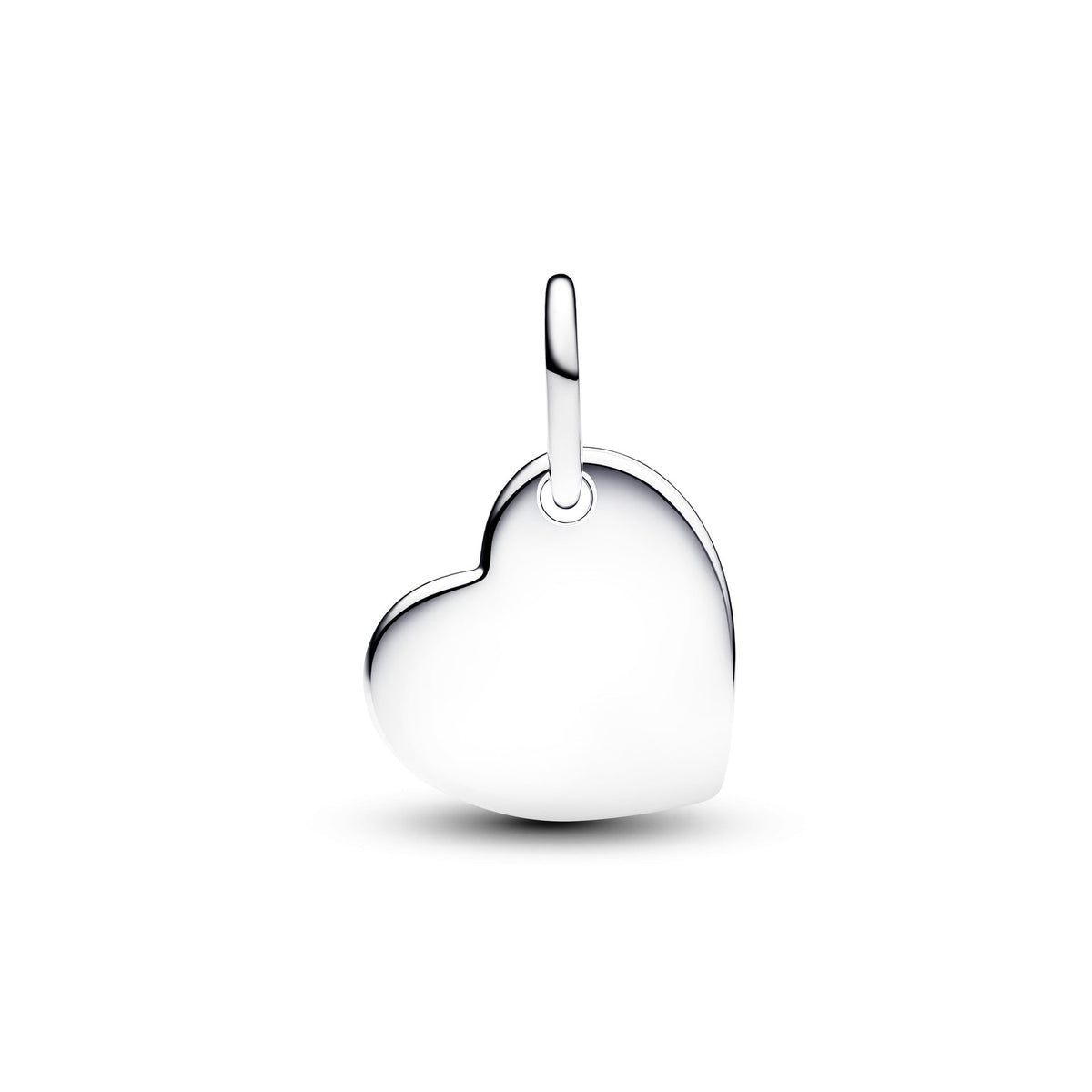 Pandora January Engravable Heart Red Stone Dangle Charm