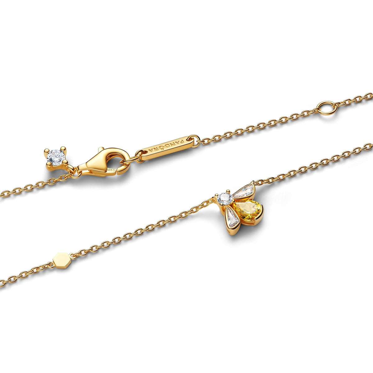 Pandora Honey Bee Pendant Necklace