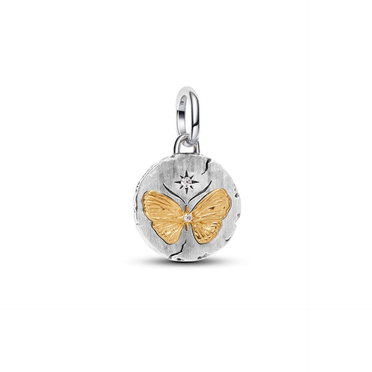 Pandora Butterfly Medallion Charm