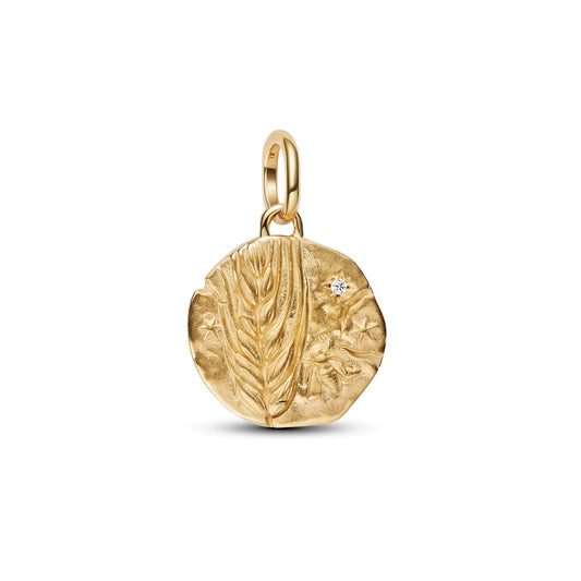 Pandora Wheat Medallion Charm