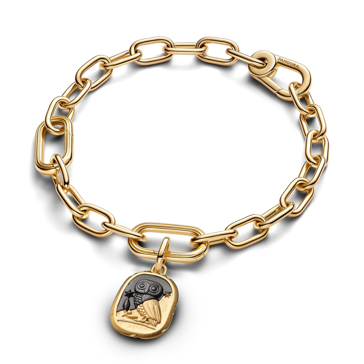 Pandora Owl Medallion Charm