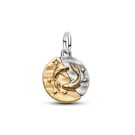 Pandora Pisces Zodiac Medallion Charm