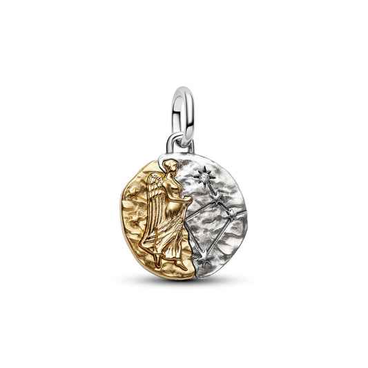 Pandora Virgo Zodiac Medallion Charm