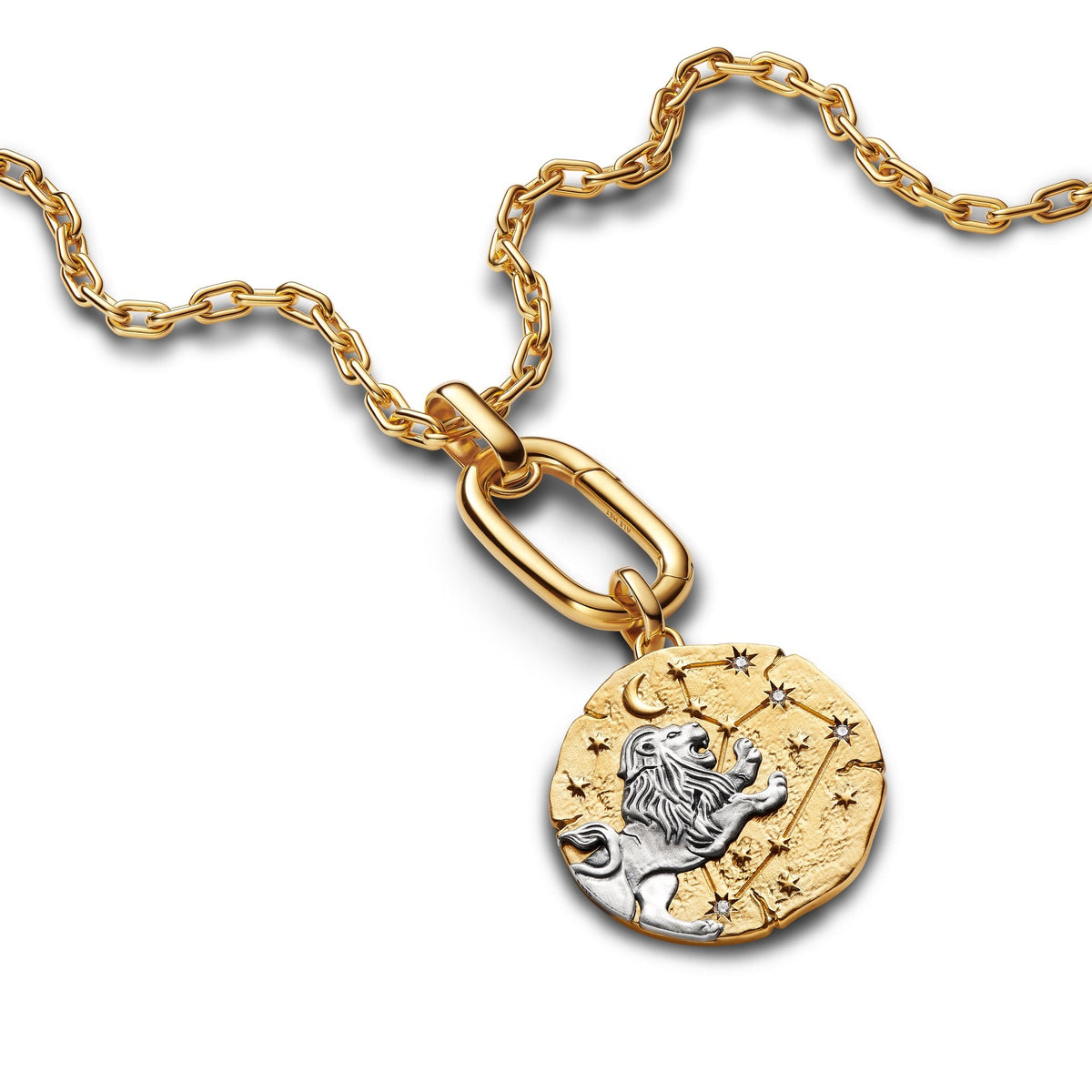 Pandora Leo Zodiac Oversized Medallion Charm