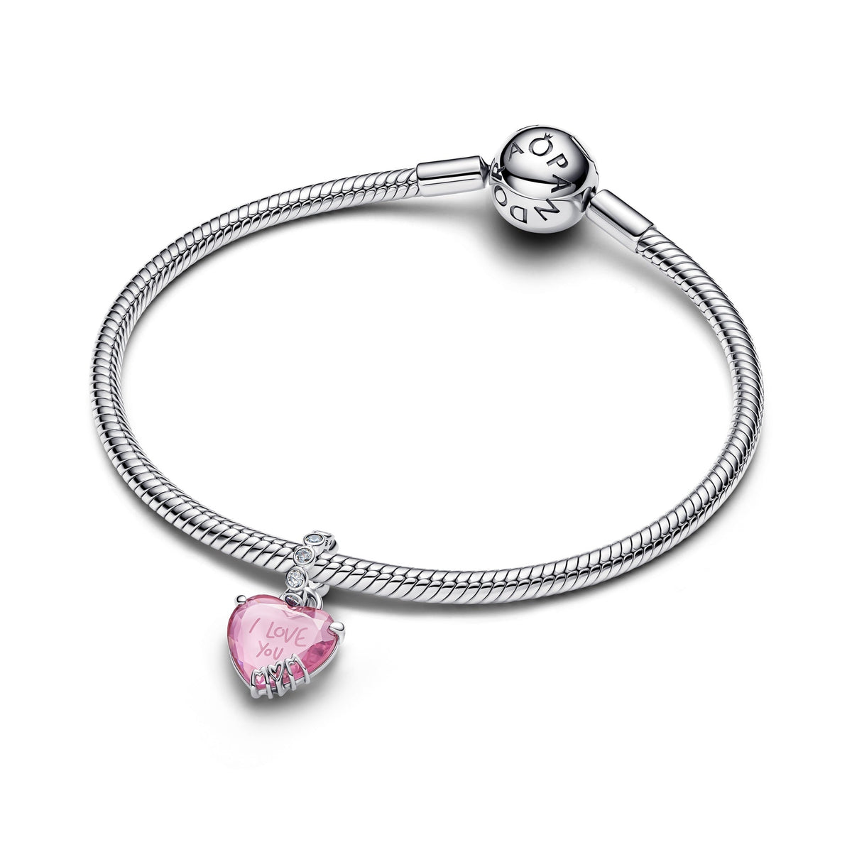 Pandora I Love You Mom Dangle Charm