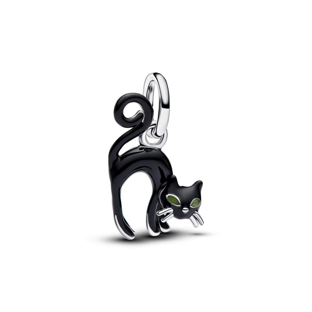 Pandora Black Cat Dangle Charm