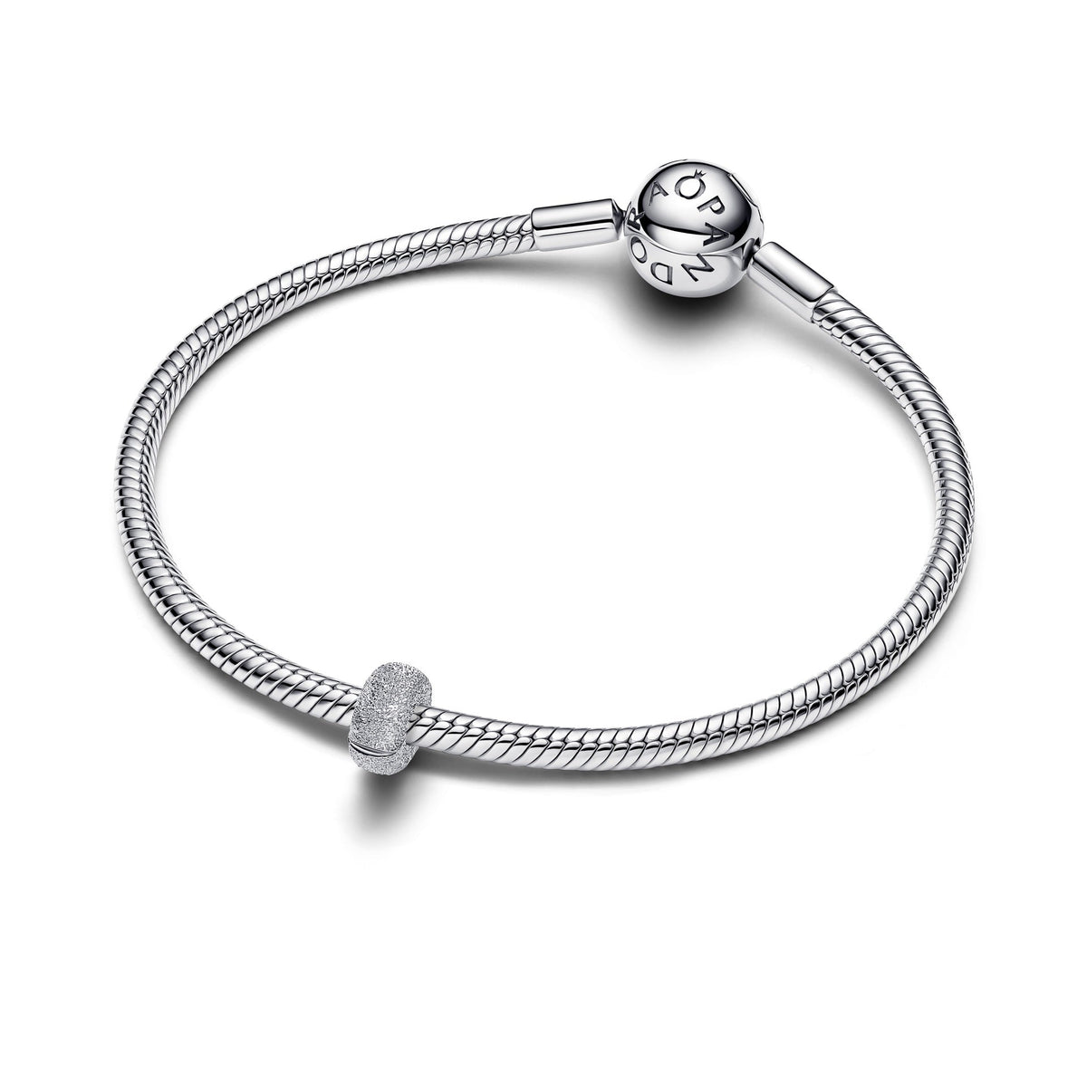 Pandora Textured Mini Clip Charm