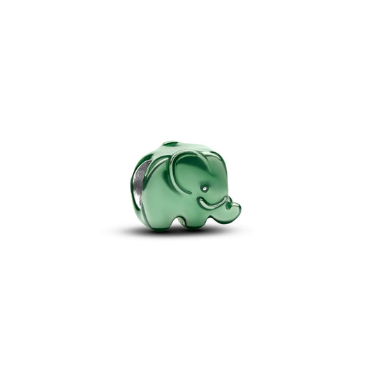 Pandora Green Elephant Mini Charm