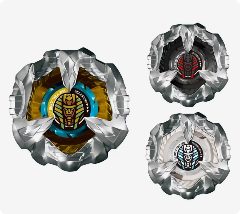 [FULLSET of 3] Takara Tomy Beyblade X BX-27 Sphinx Cowl 9-80GN