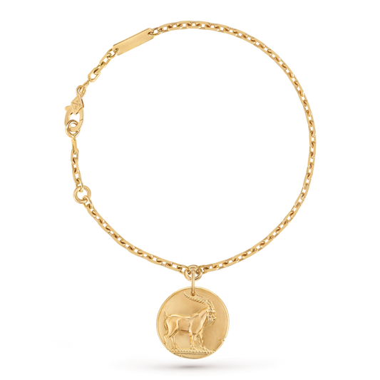 Van Cleef & Arpels Zodiaque Capricorn Gold Bracelet