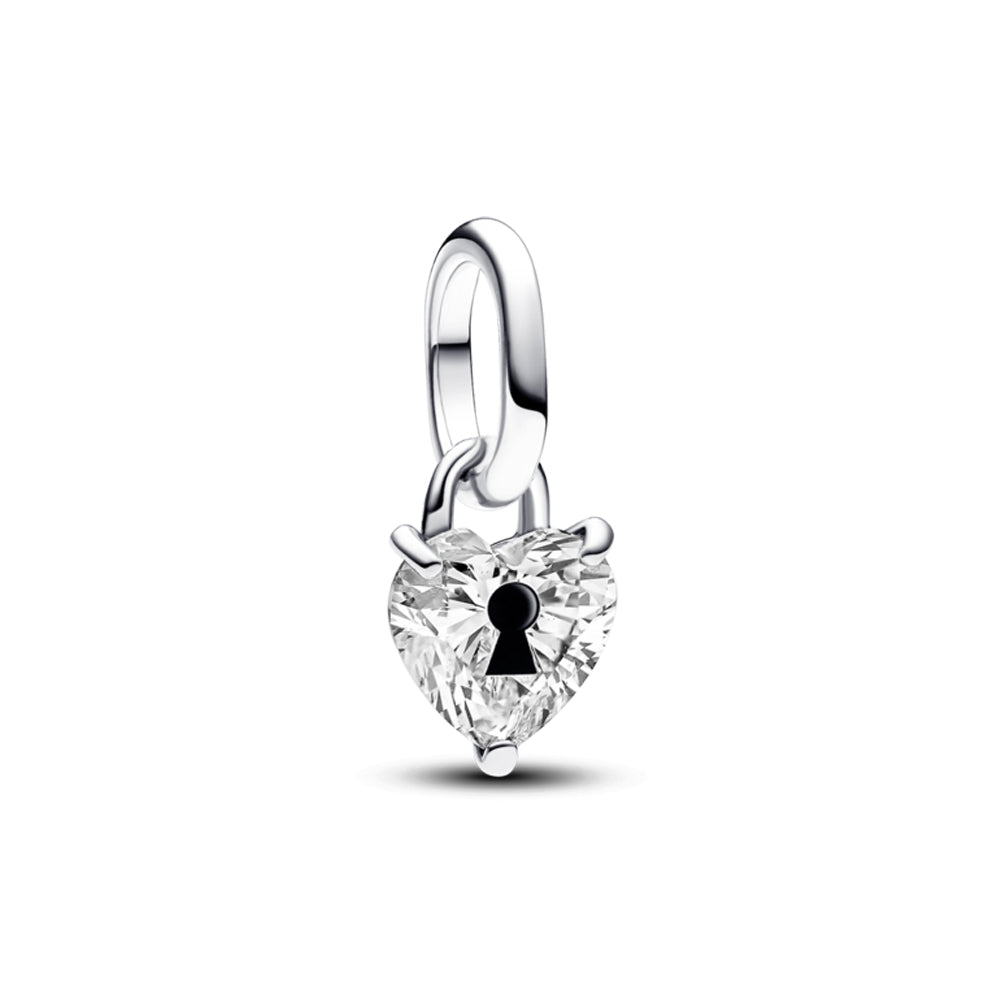 Pandora ME Keyhole Heart Mini Dangle Charm