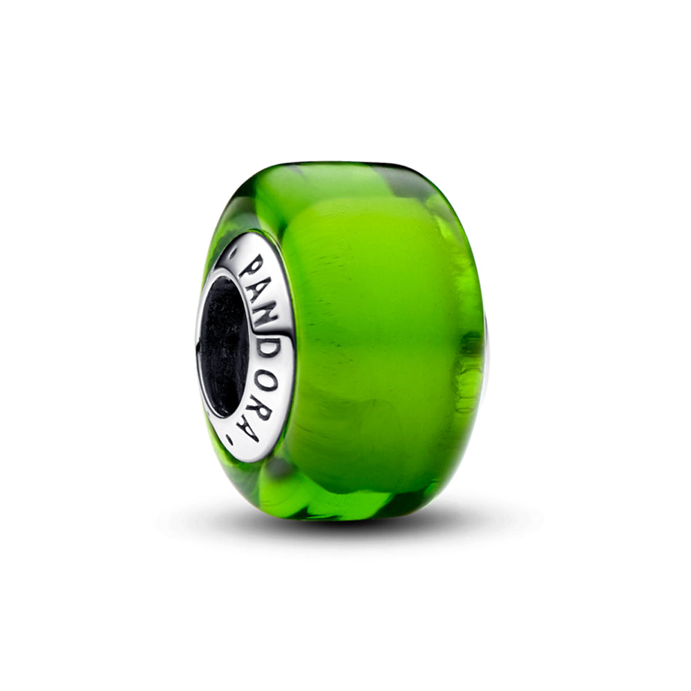 Green Mini Murano Glass Charm
