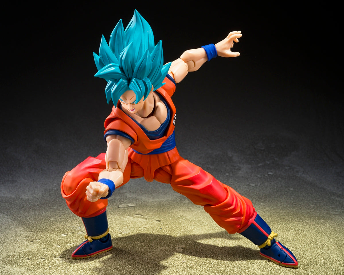 S.H.Figuarts Super Saiyan God Super Saiyan Son Goku (Blue Power Transcending Limits)