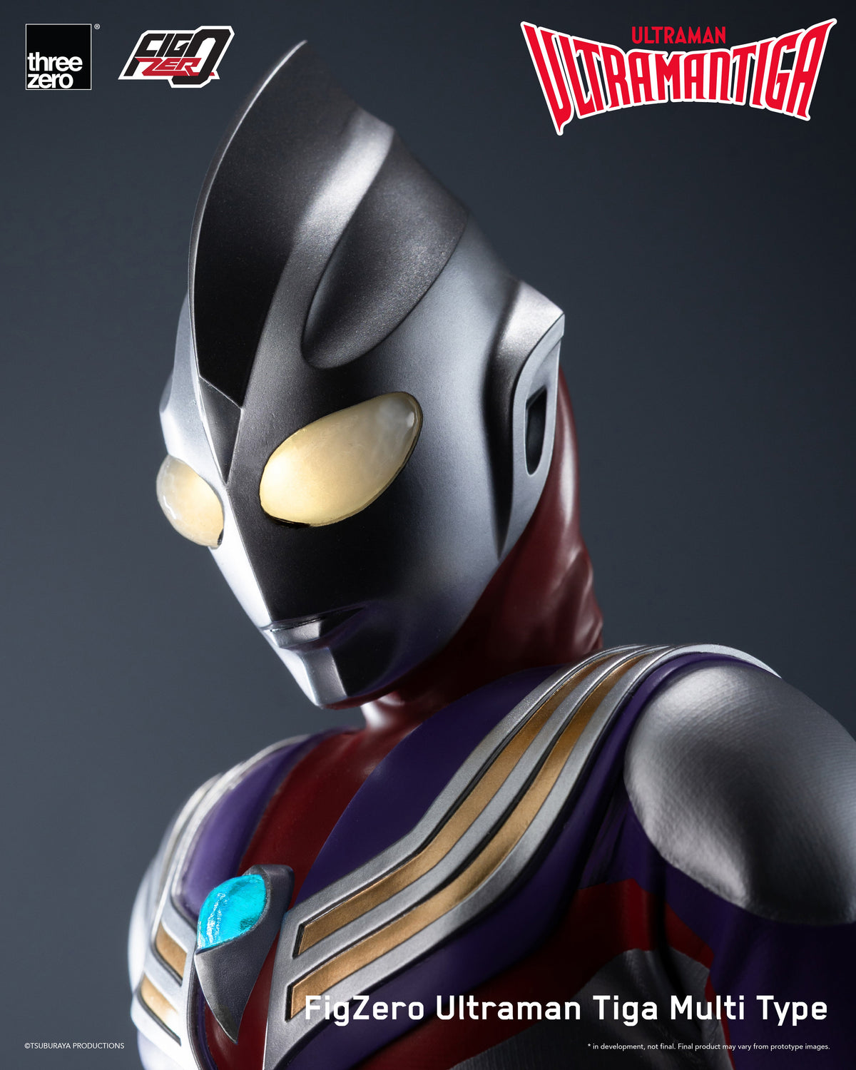 Ultraman Tiga FigZero Ultraman Tiga Multi Type Action Figure