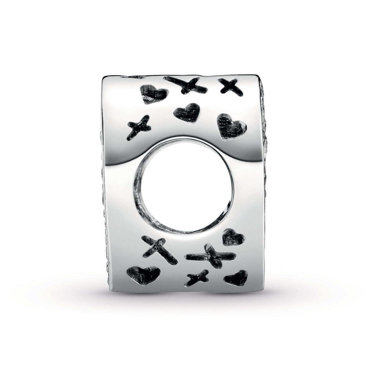 Pandora Sparkling Freehand Heart Charm