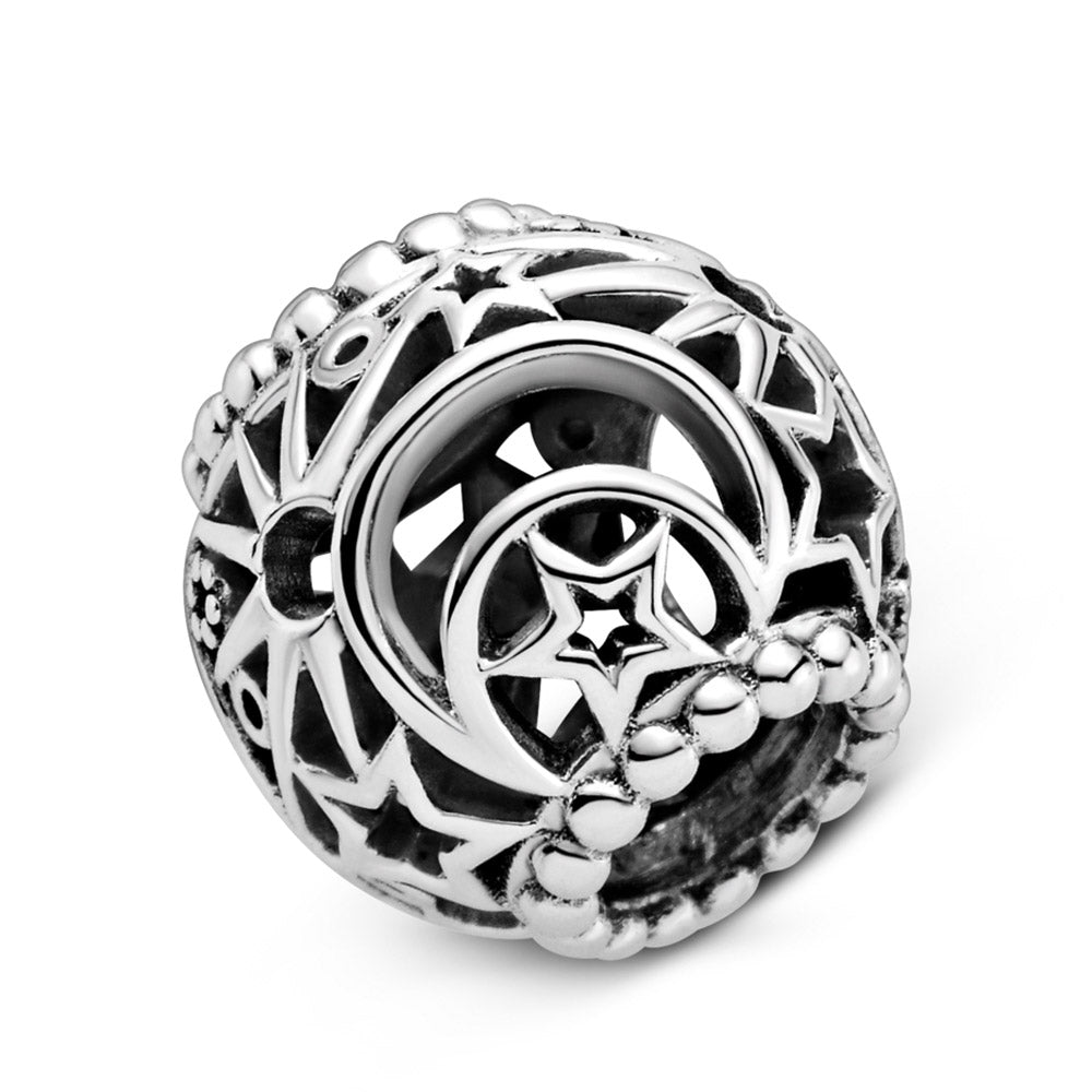 Pandora Sun, Stars & Moon Openwork Charm