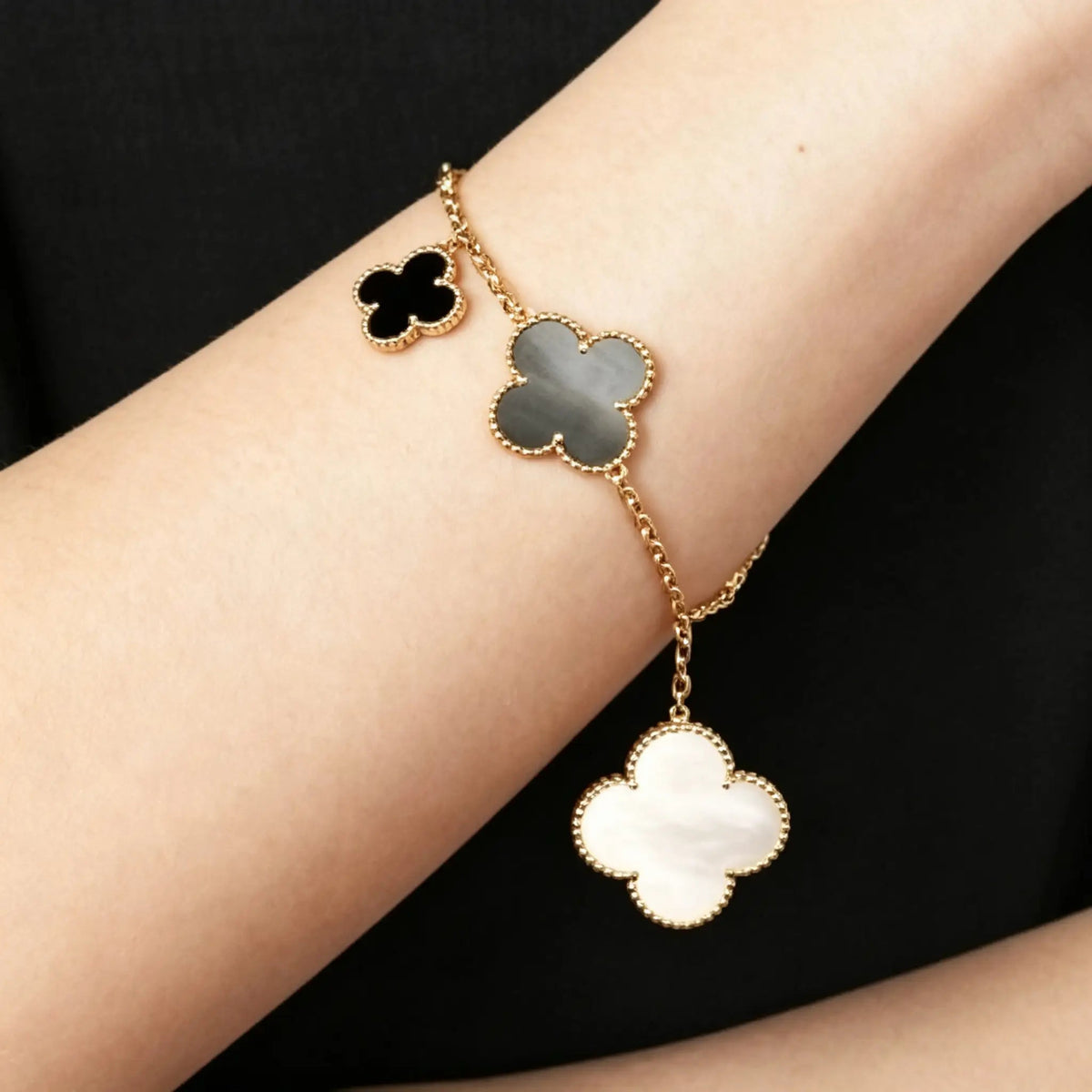 Van Cleef & Arpels Magic Alhambra Five-Flower Bracelet