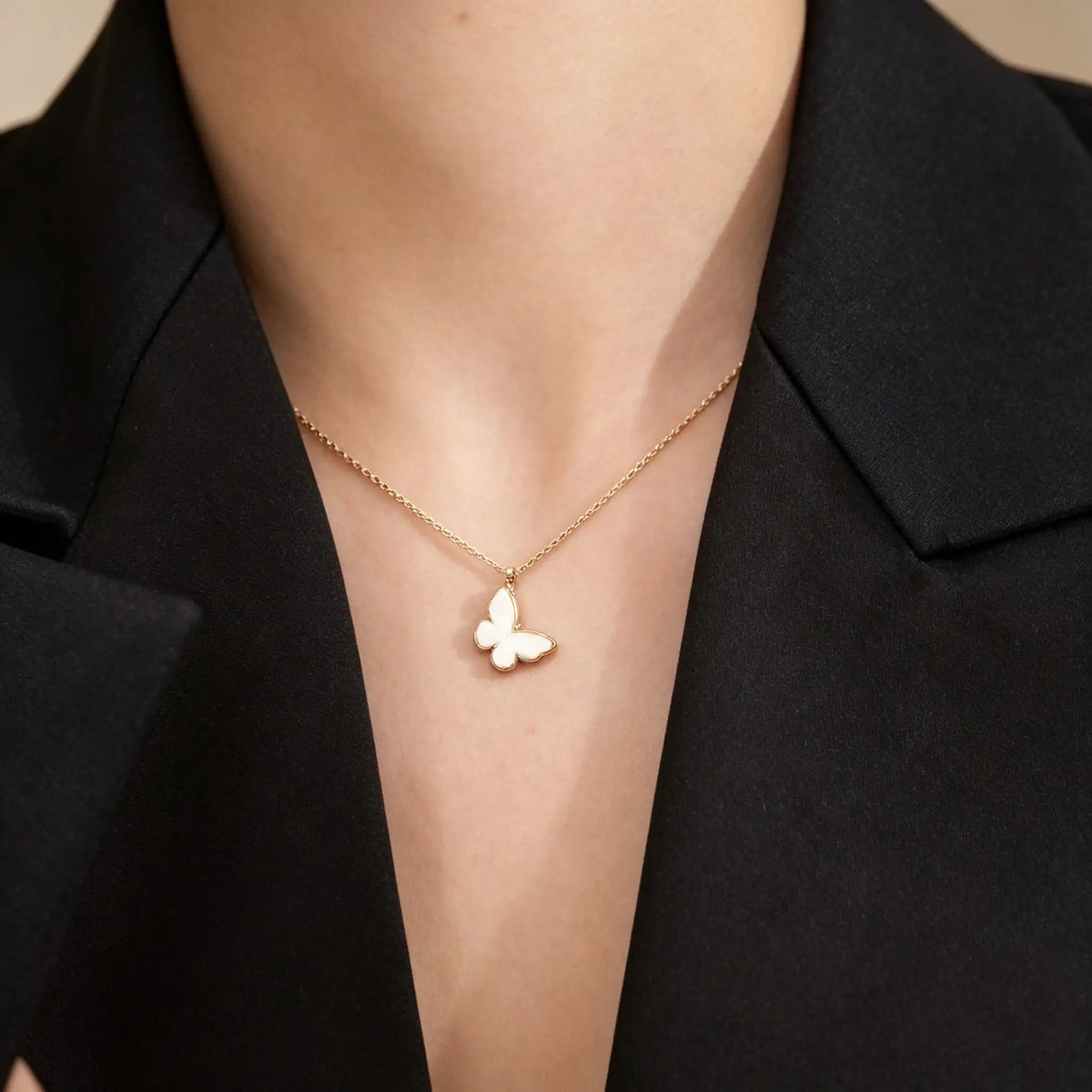 Van Cleef & Arpels Sweet Alhambra Butterfly Earrings