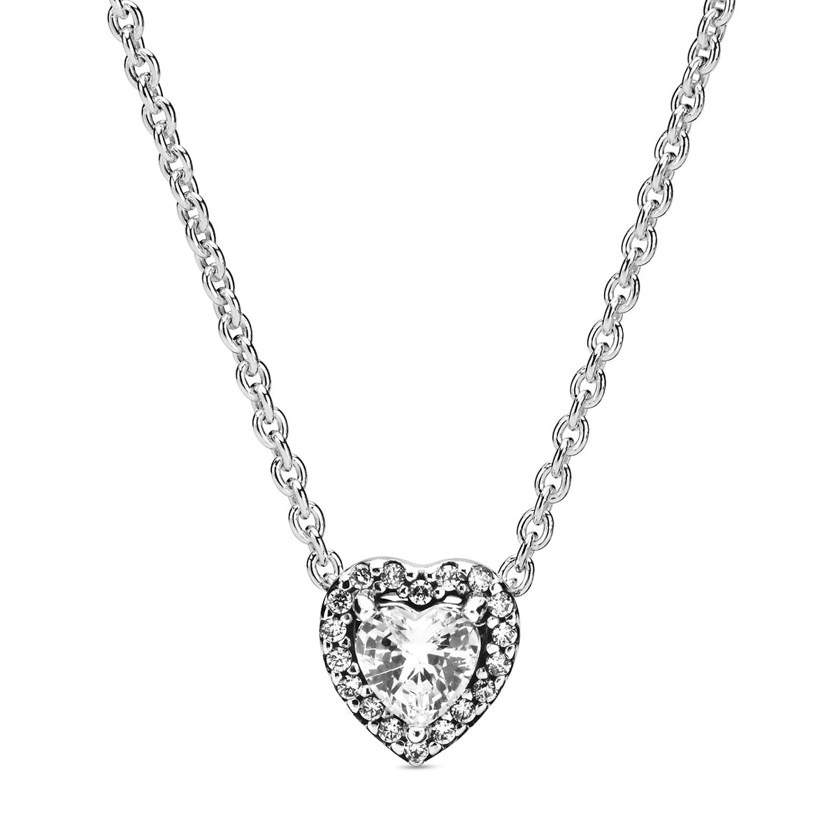 Pandora Elevated Heart Necklace