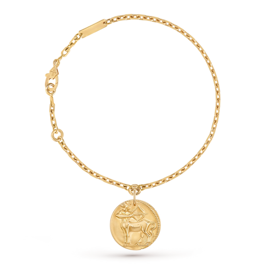Van Cleef & Arpels Zodiaque Sagittarius Gold Bracelet