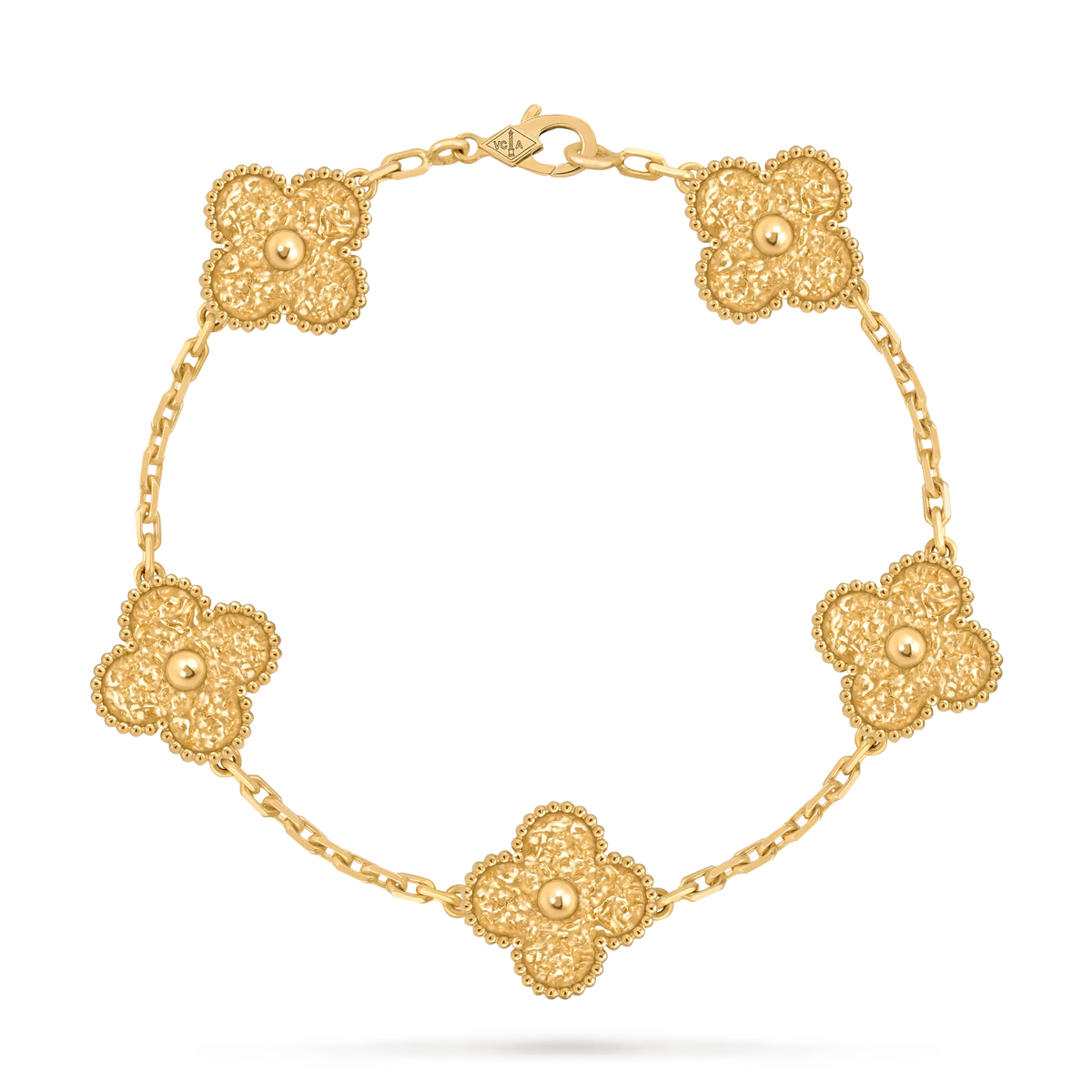 Van Cleef & Arpels Vintage Alhambra Five-Flower Bracelet