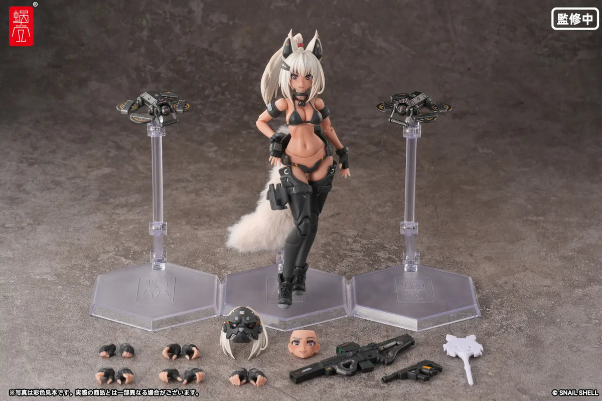 RA-04 Kitsunebi Senki Honoka Swimsuit Ver. 1/12 Action Figure